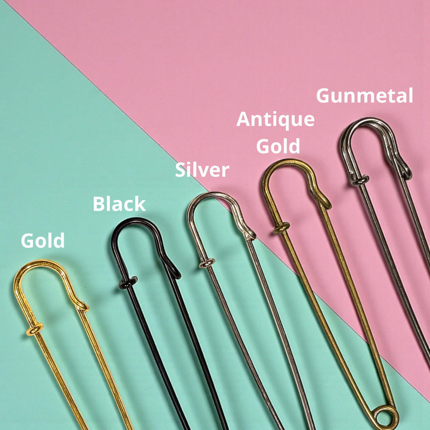 Oversized Macramé Styling Pin