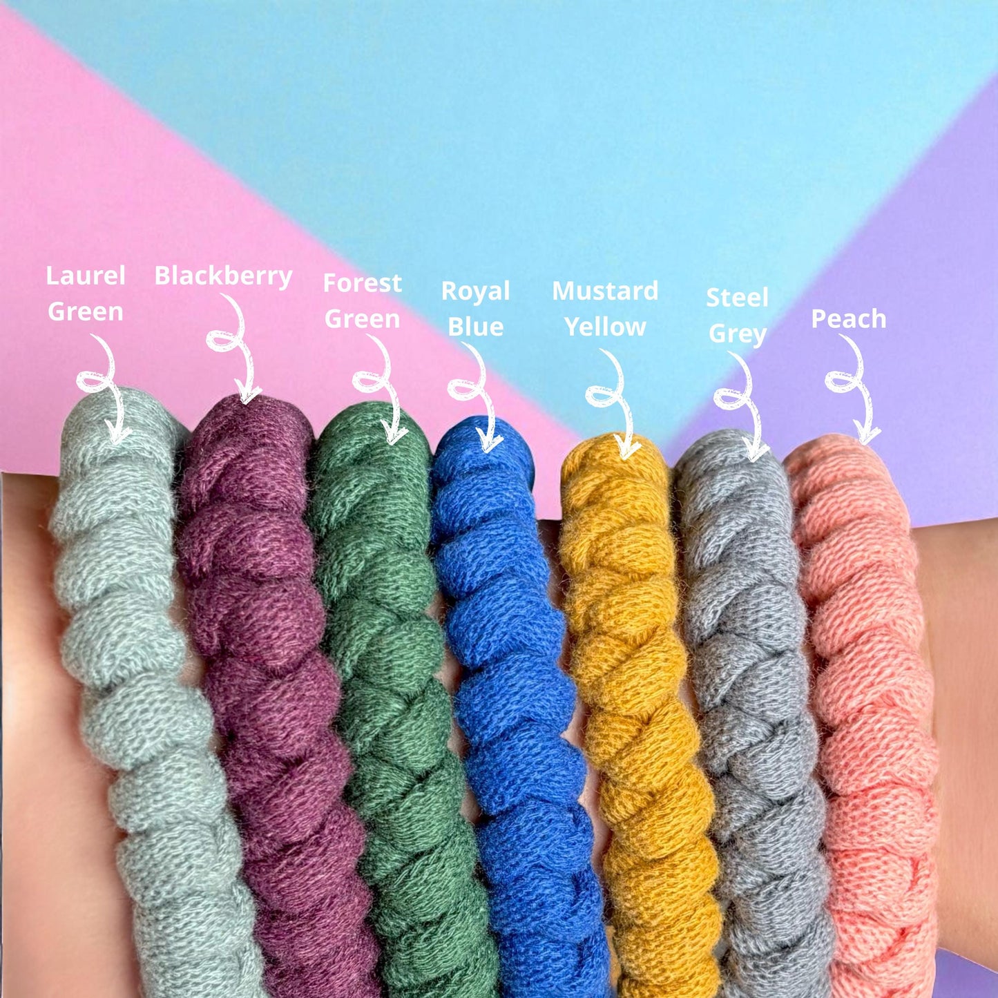 Chunky Macramé Snake Knot Necklace