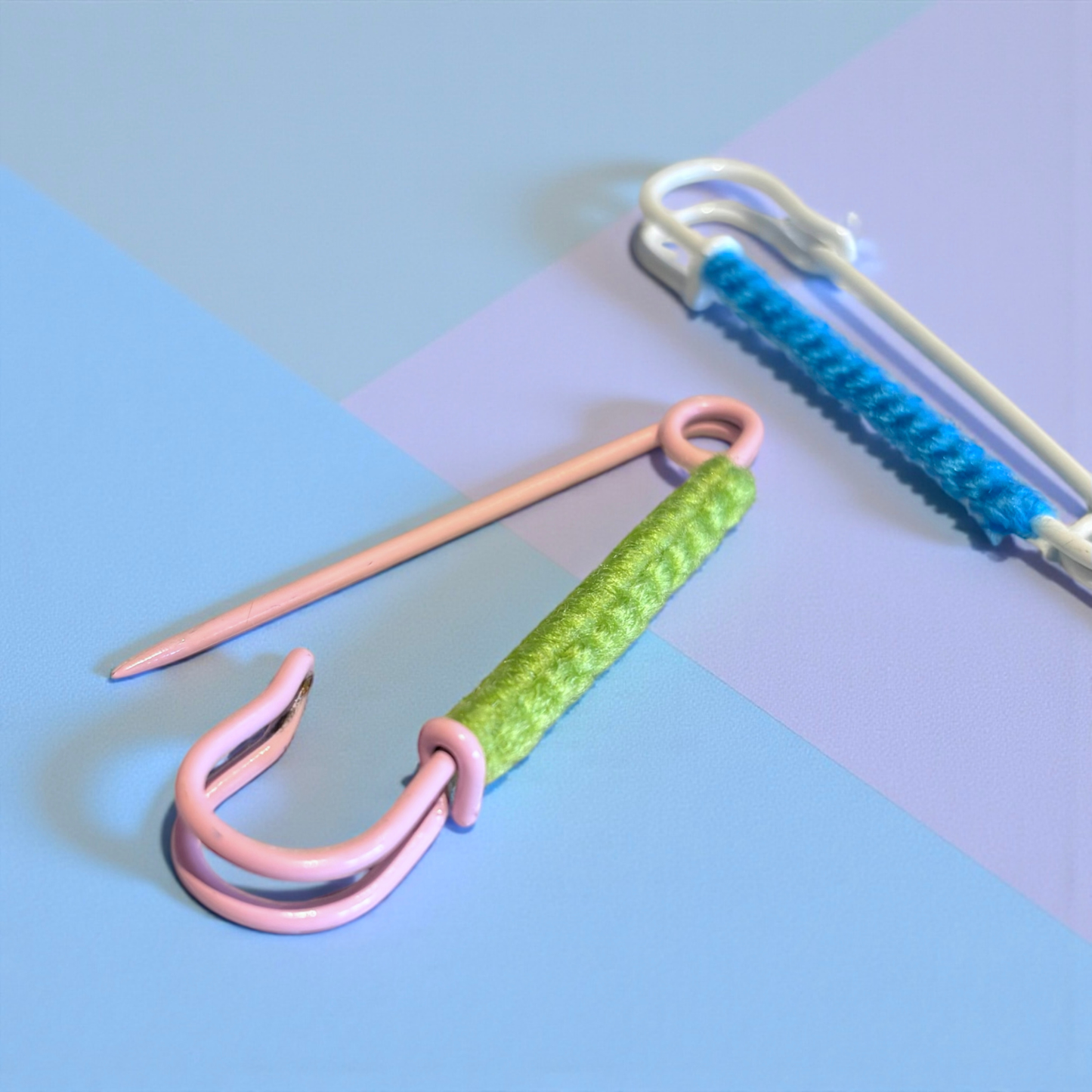 Colourful Macramé Styling Pin