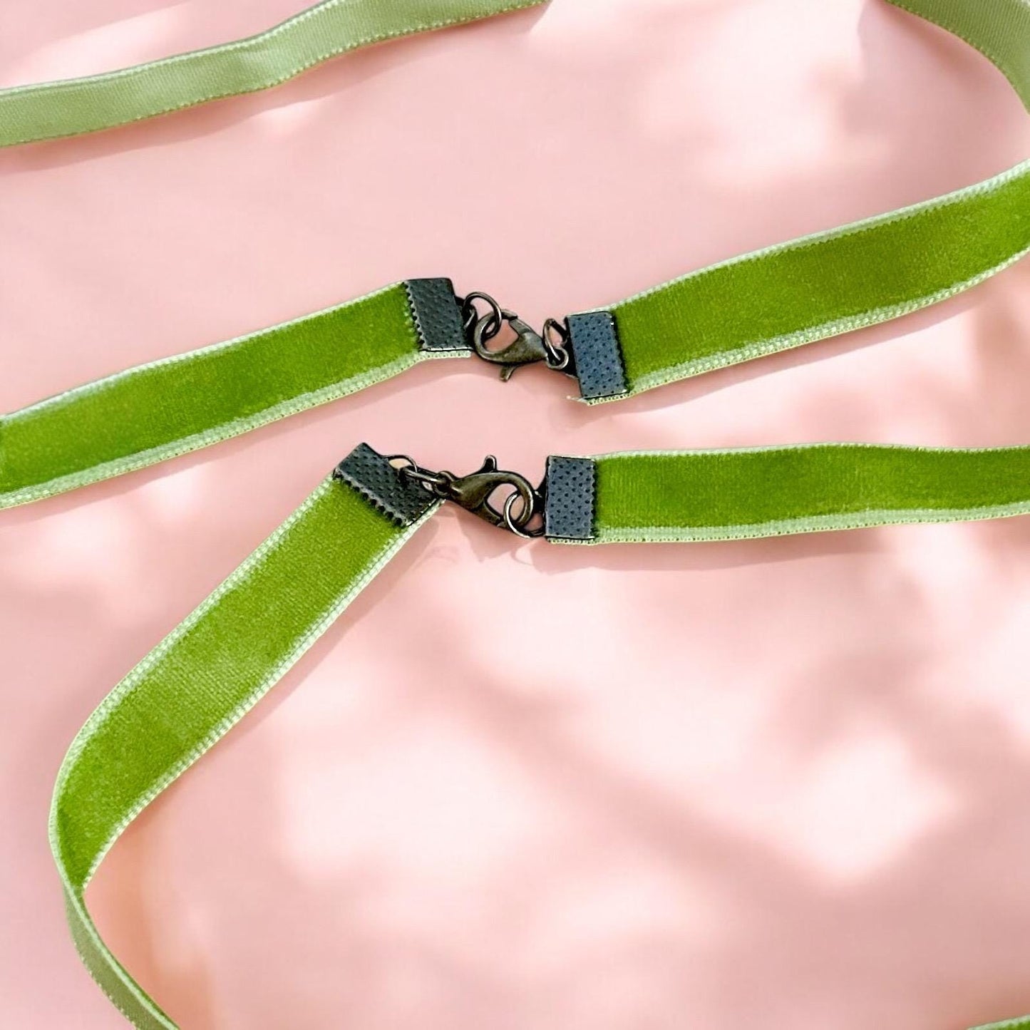 Long Coquette Bow Pendant Necklace