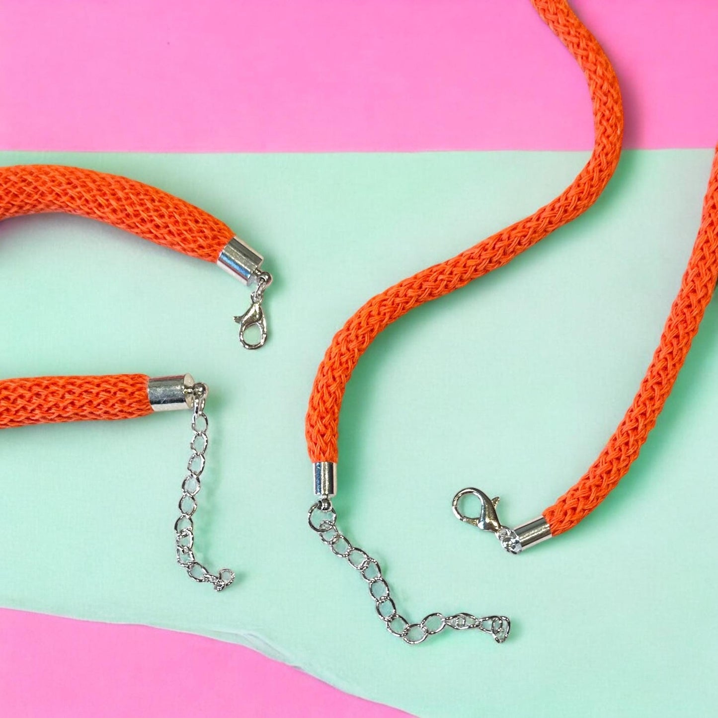 Mummy + Me Woven Macramé Necklace Set