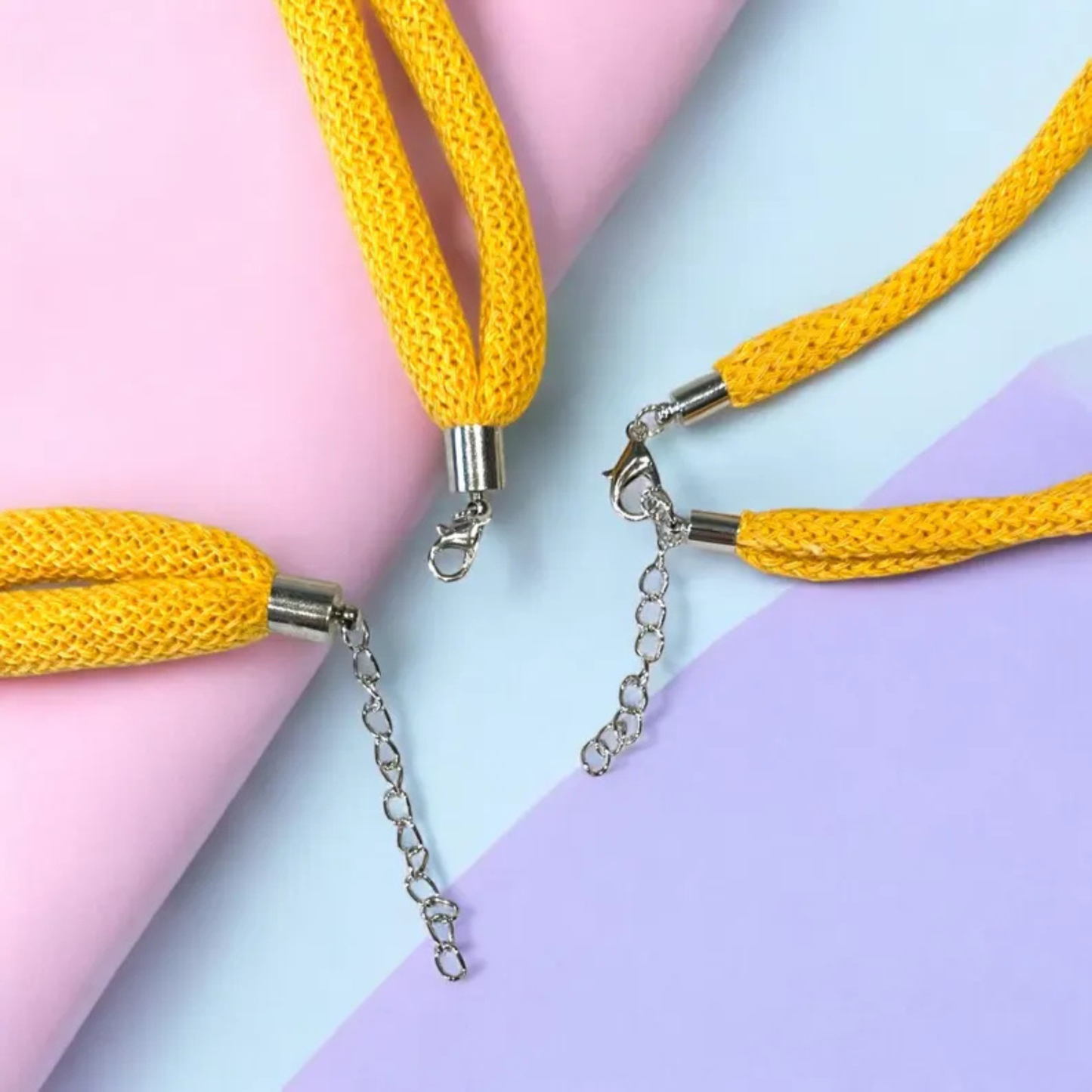 Mummy + Me Hitch Knot Macramé Necklace Set