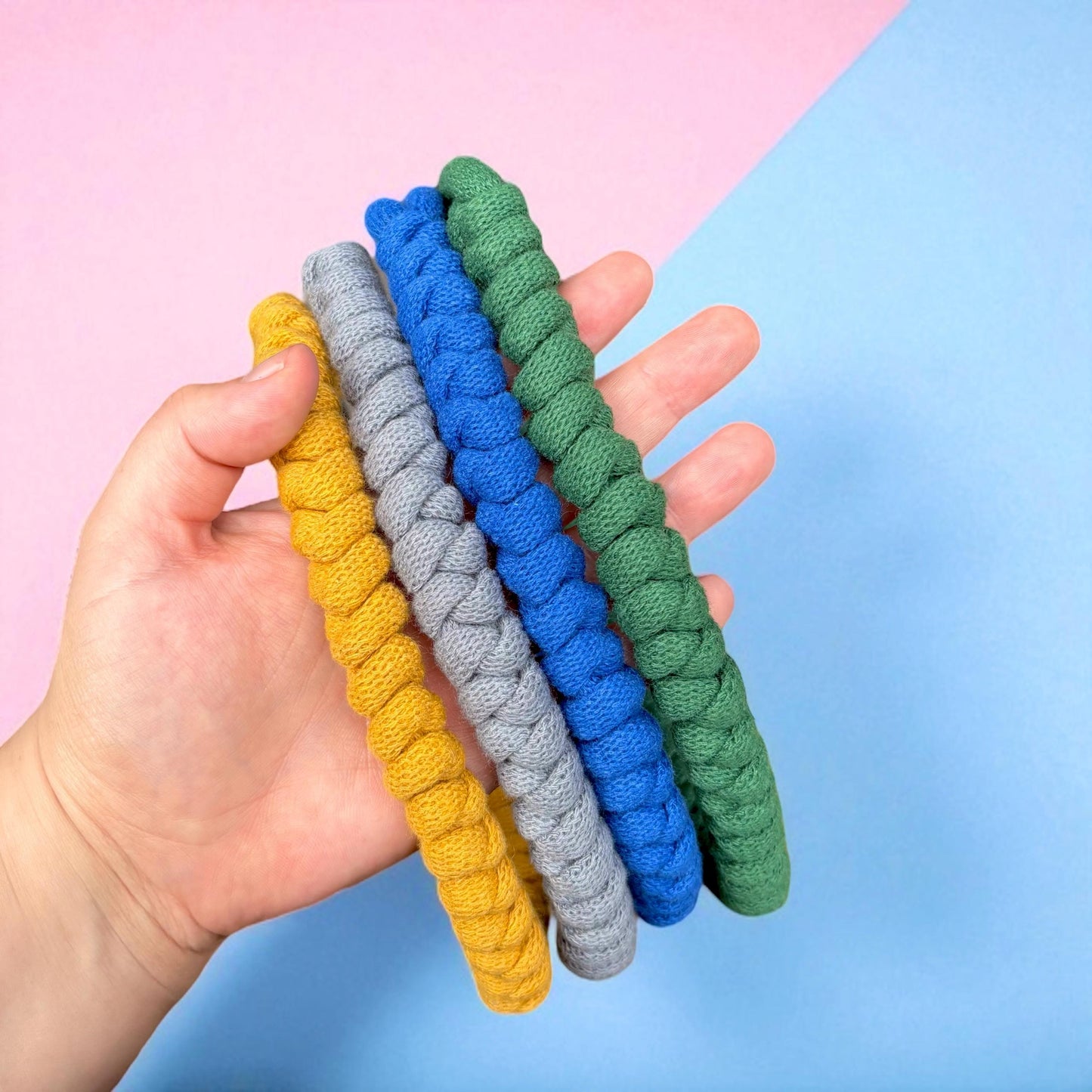 Chunky Macramé Snake Knot Necklace