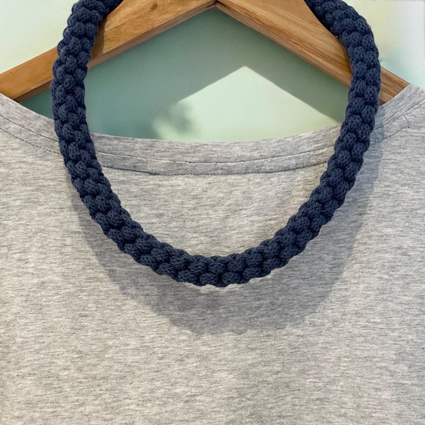 Chunky Chinese Crown Knot Necklace