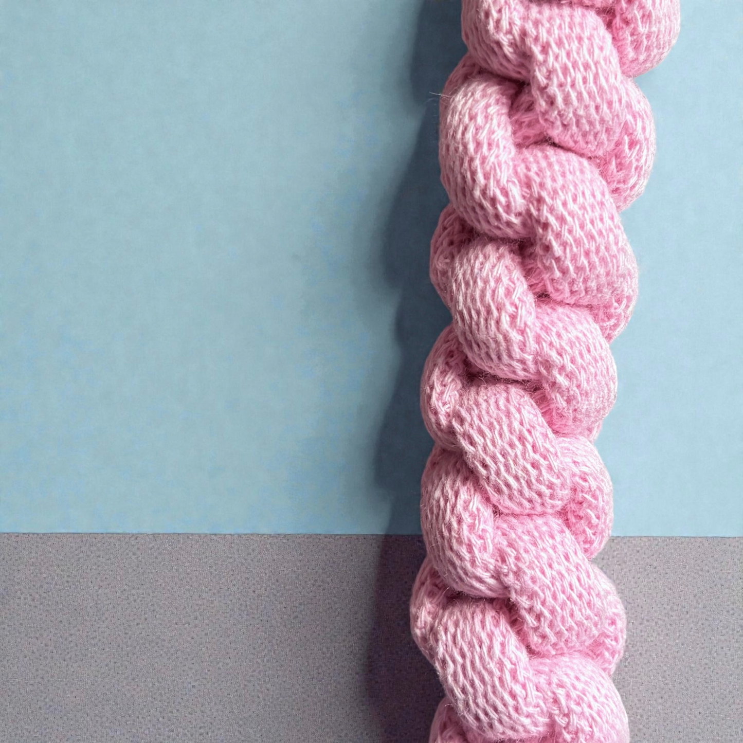 Chunky Spring Knot Macramé Necklace - Handmade Statement Necklace