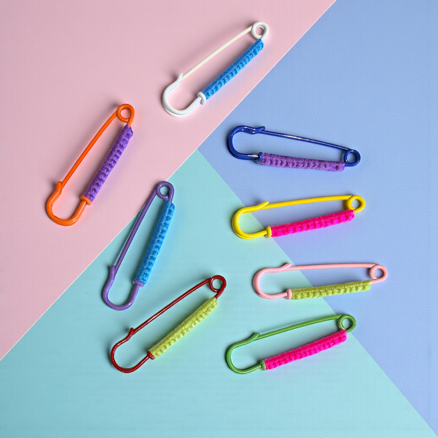 Colourful Macramé Styling Pin