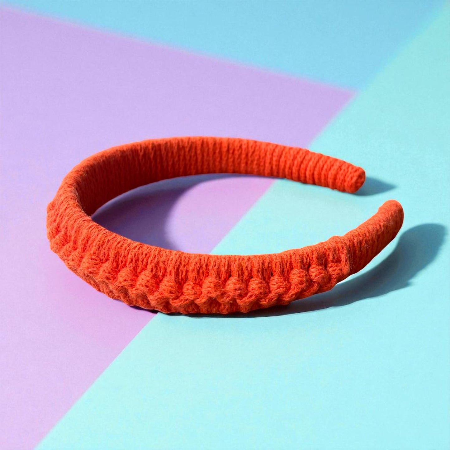 Handmade Braided Macrame Headband – Boho Hair Accessory