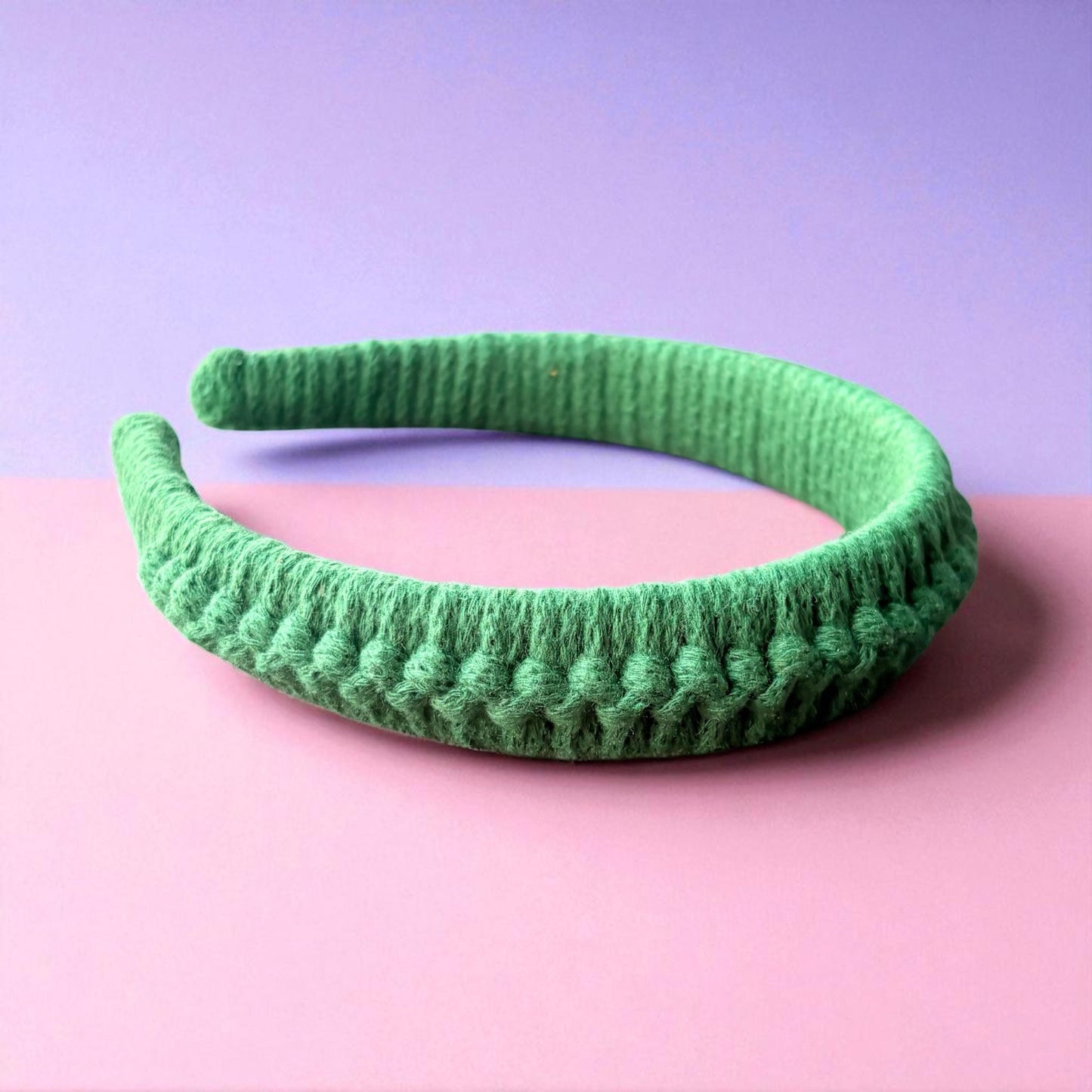 Handmade Braided Macrame Headband – Boho Hair Accessory