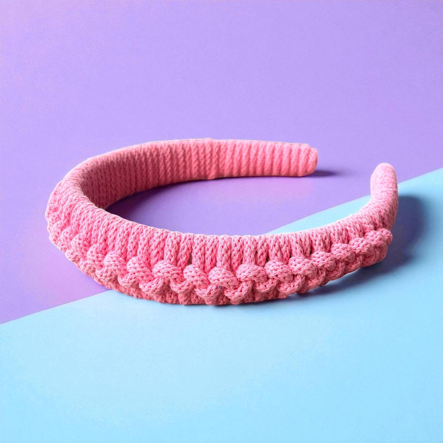 Handmade Braided Macrame Headband – Boho Hair Accessory