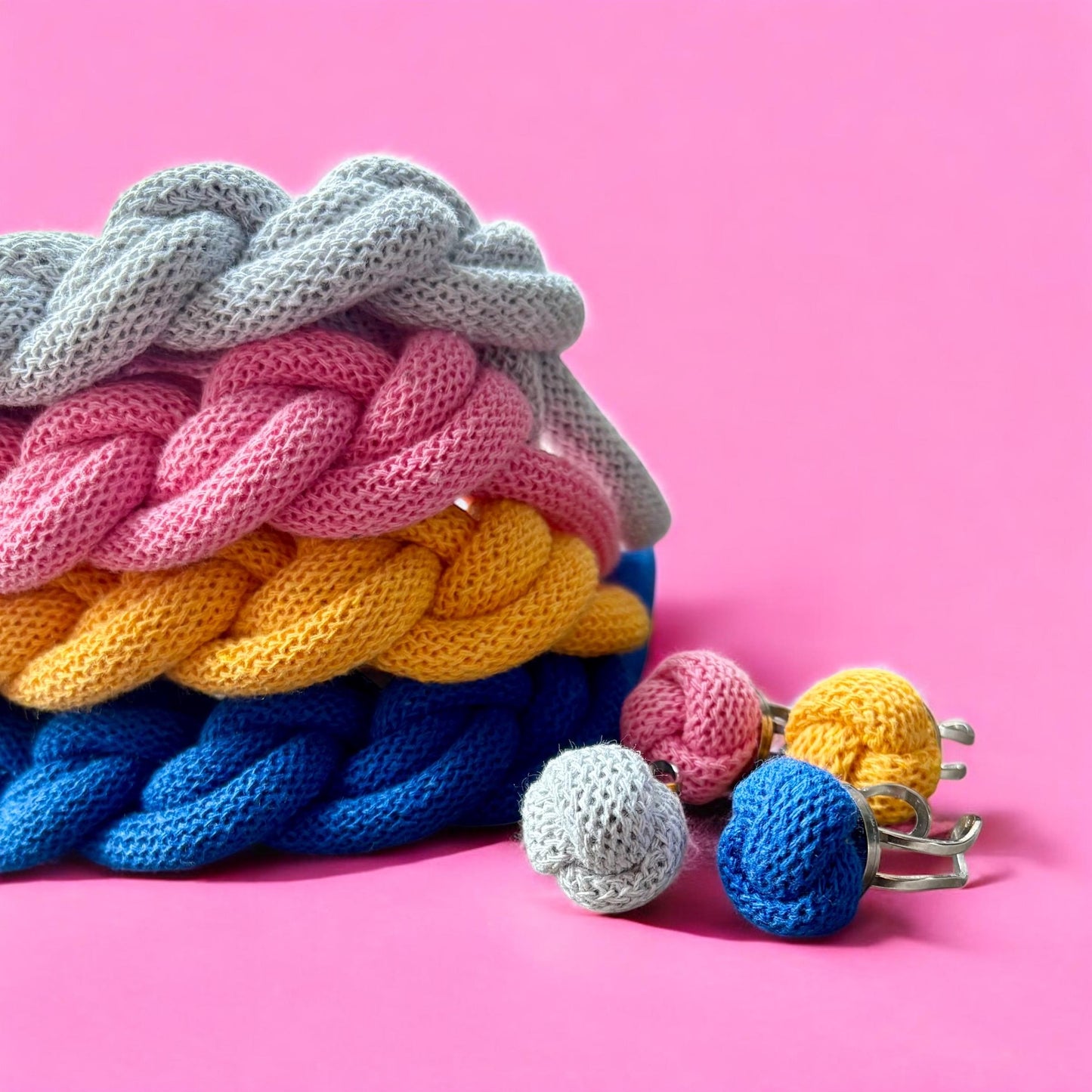 Handmade Macramé Necklace & Ring Set