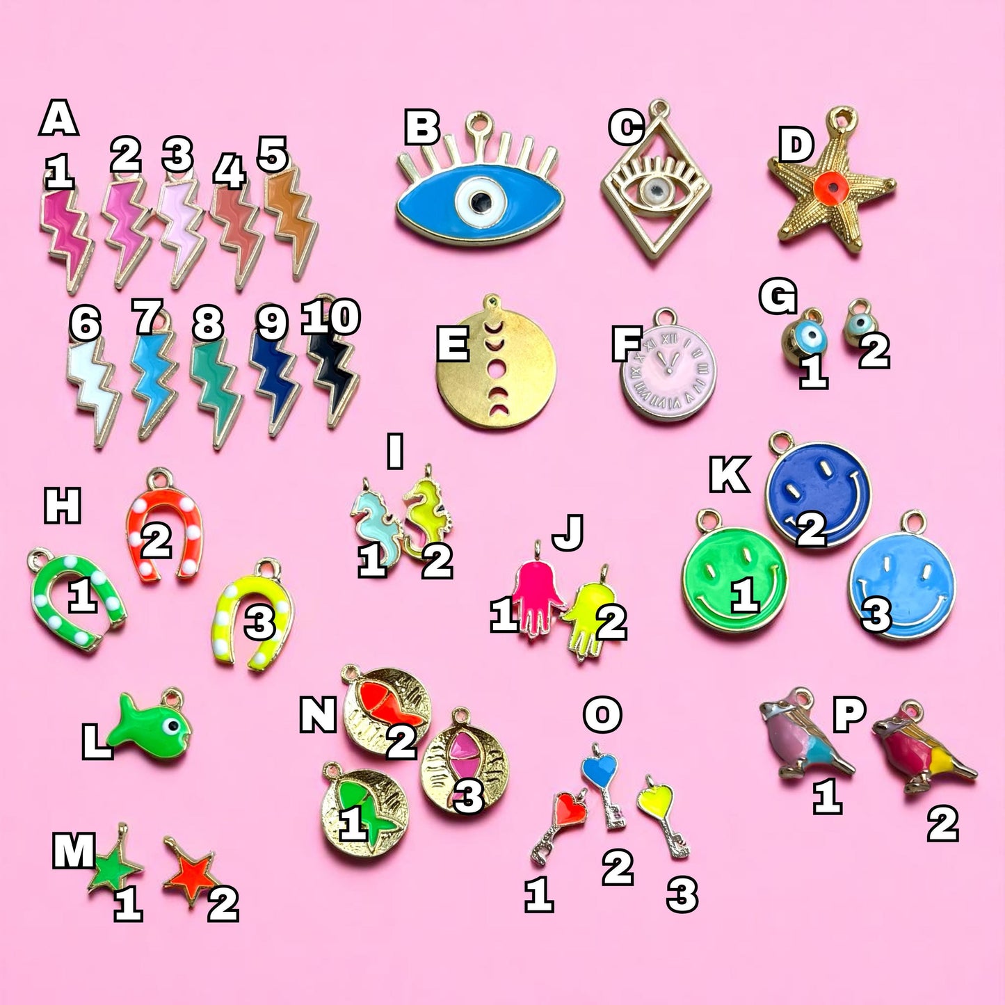 Macrame Charm Necklace – Personalised Zodiac Jewellery in Pastel Boho Style