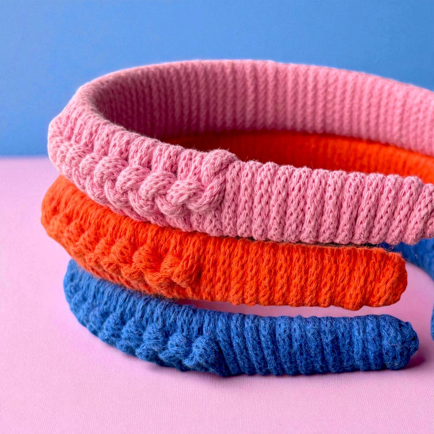 Handmade Braided Macrame Headband – Boho Hair Accessory